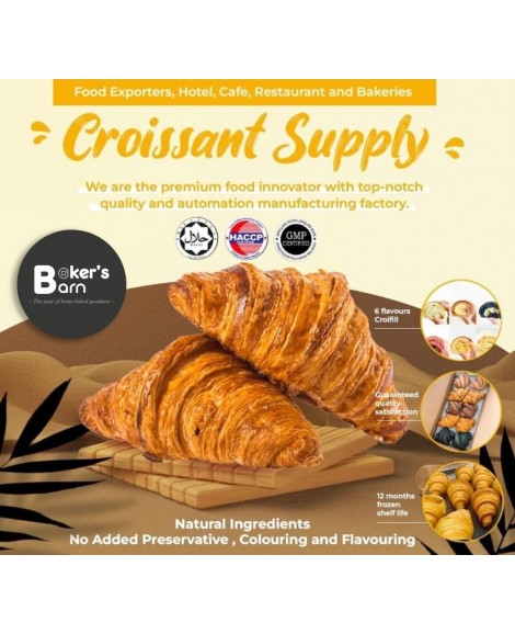 Large Premium Sour Dough Croissant 82 for 2