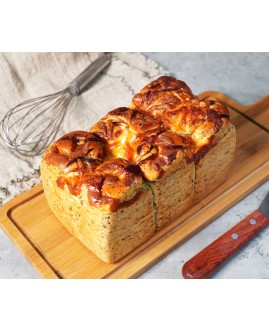 Loaf Bread Series- Turkey Ham Cheese Onion Sour Dough Loaf